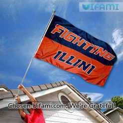 Illinois Flag Football Terrific Fighting Illini Gift Exclusive 1