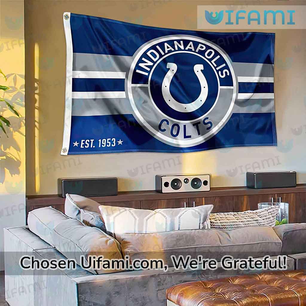 Indianapolis Colts Flag 3x5 Attractive Colts Gift