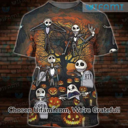 Jack Skellington Womens Shirt 3D Astonishing Gift