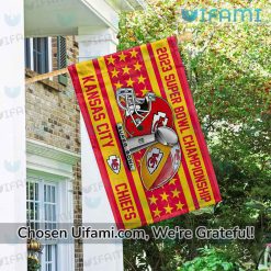 KC Chiefs Outdoor Flag Inexpensive 2023 Super Bowl Gift