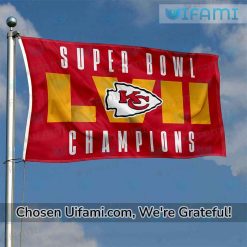 Kansas City Chiefs Kingdom Flag Awe inspiring Super Bowl LVII Gift Best selling