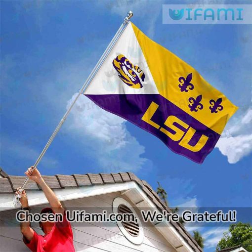 LSU Flag 3×5 Attractive LSU Gifts For Him