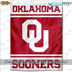 Large OU Flag Spirited Oklahoma Sooners Gift Ideas