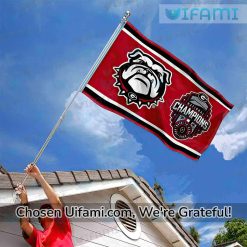 Large UGA Flag Spectacular National Champions Georgia Bulldogs Gift Ideas Exclusive