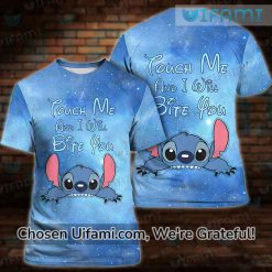 Lilo And Stitch Mens Shirt 3D Alluring Touch Me Gift