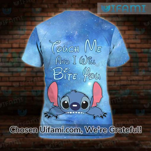 Lilo And Stitch Mens Shirt 3D Alluring Touch Me Gift