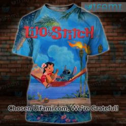 Lilo And Stitch Tee Shirt 3D Wondrous Gift