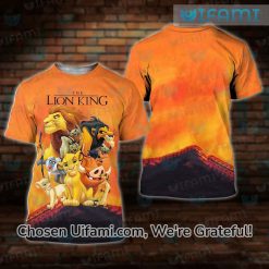 Lion King T-Shirt 3D Unique Lion King Gifts For Adults