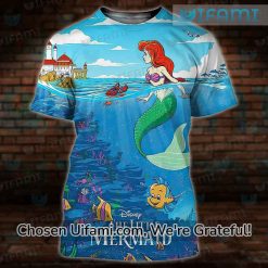 Plus Size Little Mermaid Shirt 3D Gorgeous Ariel Mermaid Gifts