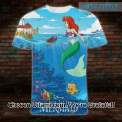 Little Mermaid T-Shirt Plus Size 3D Beautiful Gift