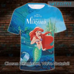 Little Mermaid T-Shirt Plus Size 3D Beautiful Gift