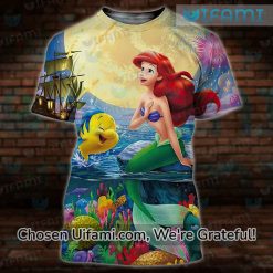 Little Mermaid Tee Shirt 3D Perfect Ariel Gifts For Her