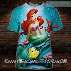 Little Mermaid T-Shirt Plus Size 3D Beautiful Gift