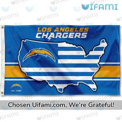 Los Angeles Chargers Flag 3x5 Affordable USA Map Gift Latest Model