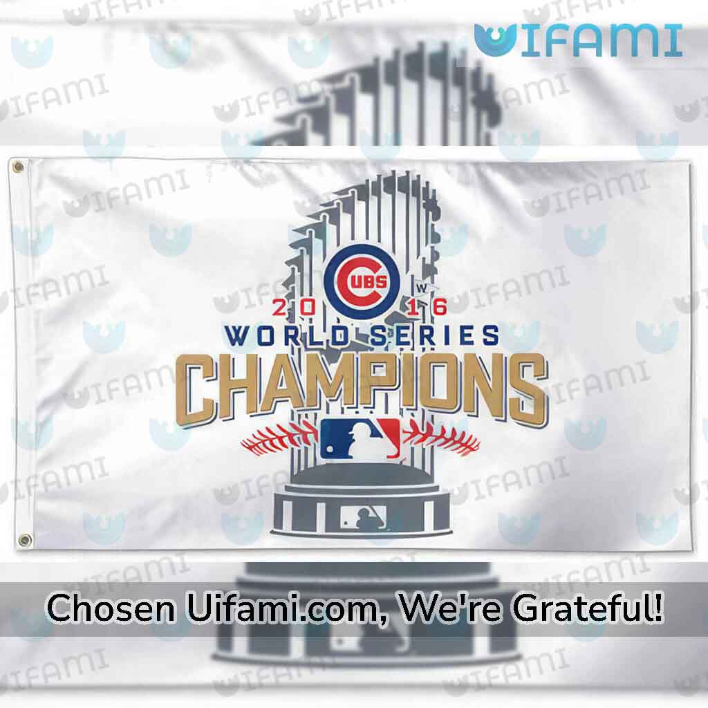 MLB Chicago Cubs Flag Surprising 2016 World Series Champs Gift