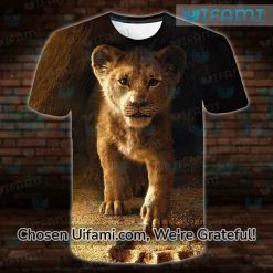 Mens Lion King T-Shirt 3D Fascinating Gift