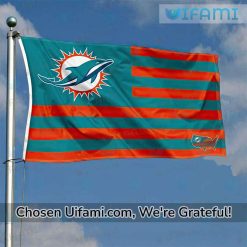 Miami Dolphins House Flag Tempting USA Flag Gift