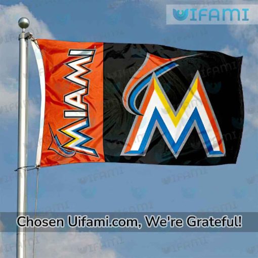 Miami Marlins Outdoor Flag Surprising Marlins Gift
