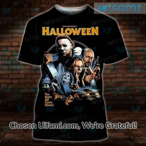 Michael Myers T-Shirt 3D Colorful Halloween Gift