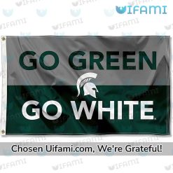 Michigan State Flag Wondrous Go Green White Michigan State Spartans Gift Latest Model
