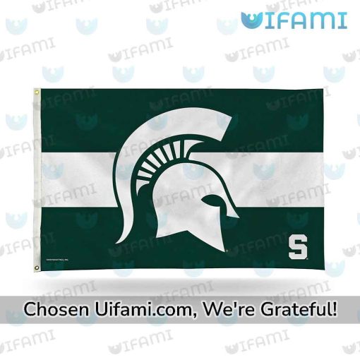 Michigan State Spartans Flag 3×5 Awe-inspiring Gifts For Michigan State Fans