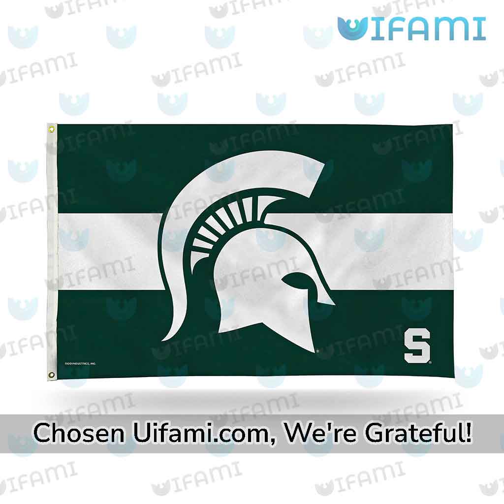 Michigan State Spartans Flag 3x5 Awe-inspiring Gifts For Michigan State Fans