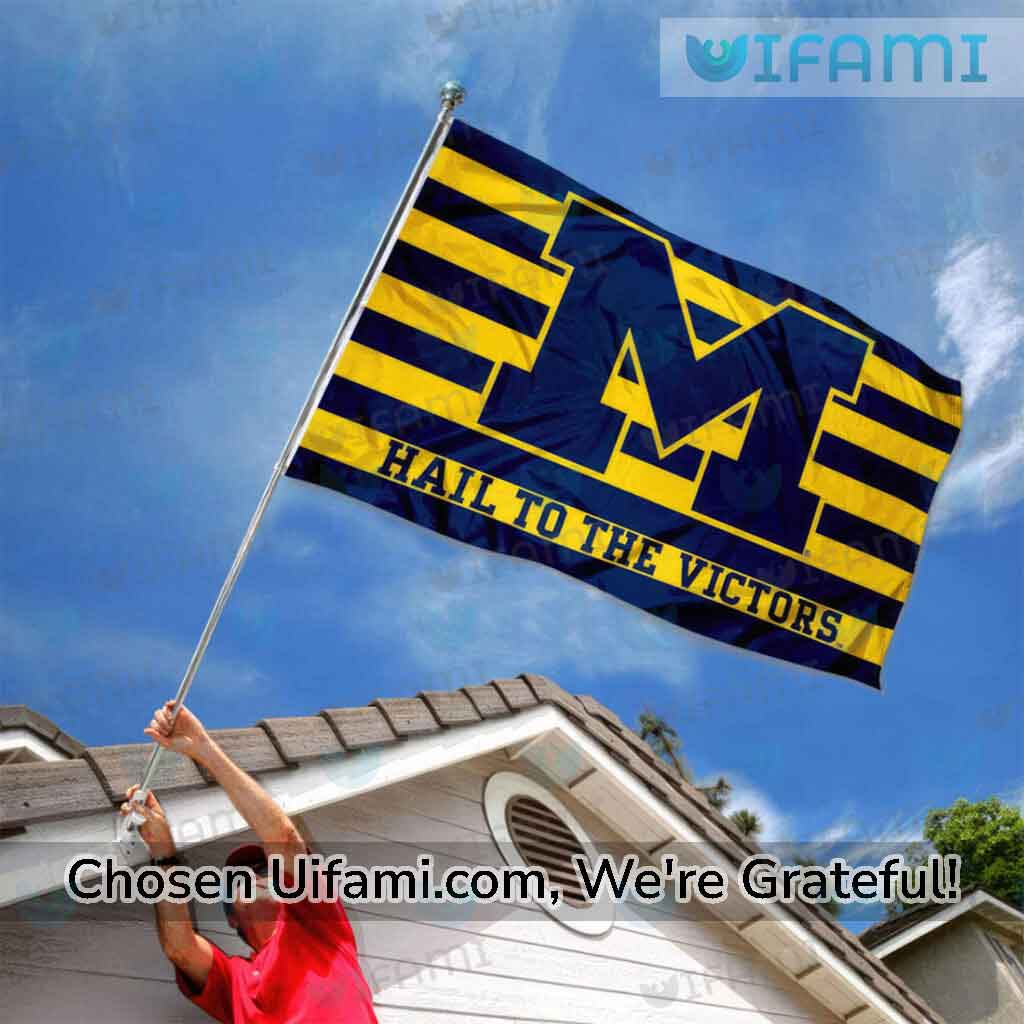 Michigan Wolverines Flag Bountiful USA Flag Gift