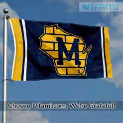 Milwaukee Brewers 3x5 Flag Impressive Gifts For Brewers Fans Best selling
