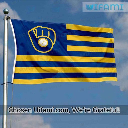 Milwaukee Brewers Flag 3×5 Terrific USA Flag Gift