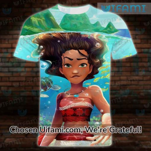 Moana Tee 3D Inspiring Moana Birthday Gift