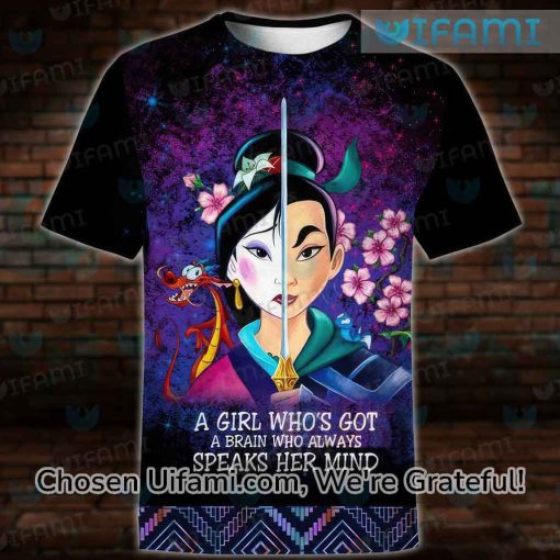 Mulan Tshirts 3D Unexpected Mulan Gifts For Adults