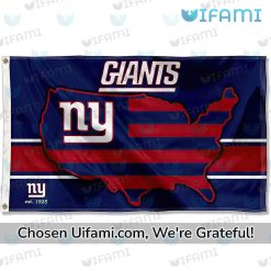 NY Giants Outdoor Flag Awe inspiring USA Map Gift Latest Model