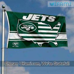 NY Jets Flag Perfect USA Map Gift