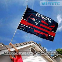 New England Patriots Flag Football Beautiful USA Map Gift Exclusive