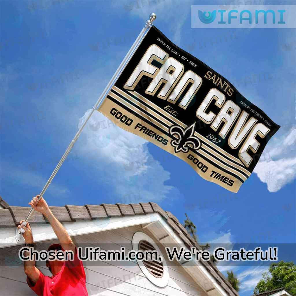 New Orleans Saints 3x5 Flag Attractive Fan Cave Saints Gift Ideas