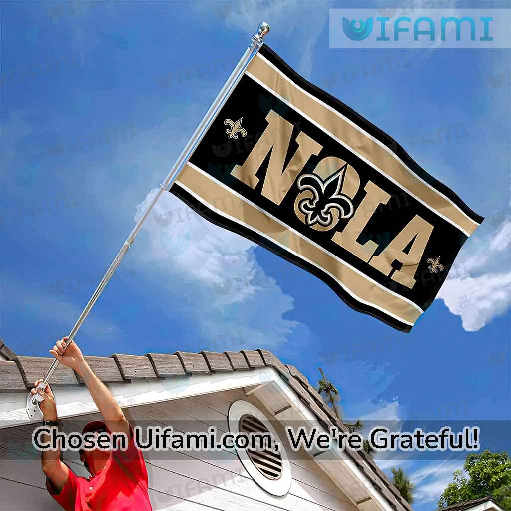 New Orleans Saints Flag Eye-opening Nola Gift