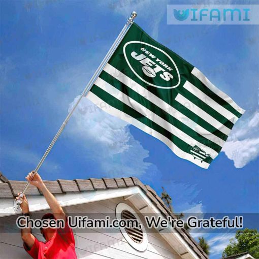 New York Jets Flag Football Spectacular USA Flag Gift