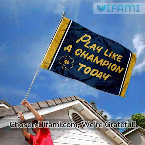 Notre Dame Flag 3×5 Greatest Champion Today Fighting Irish Gift Ideas