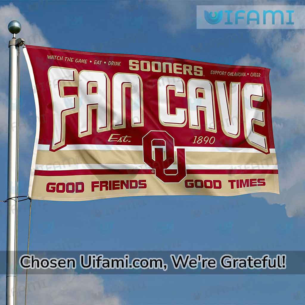 Oklahoma Sooners 3x5 Flag Latest Fan Cave Gift