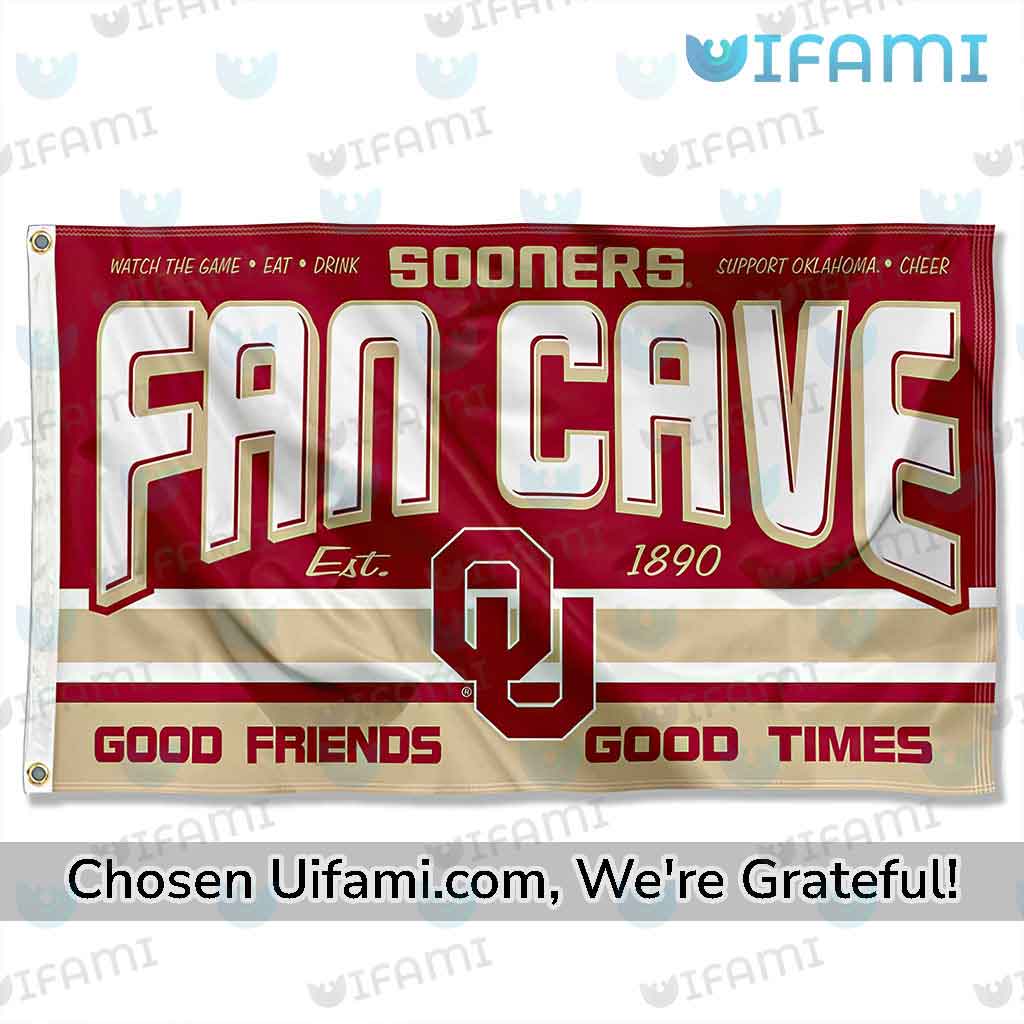 Oklahoma Sooners 3x5 Flag Latest Fan Cave Gift