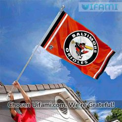Orioles House Flag Cheerful Baltimore Orioles Gift Exclusive