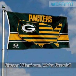 Packers Flag Football Unbelievable USA Map Green Bay Gifts For Him