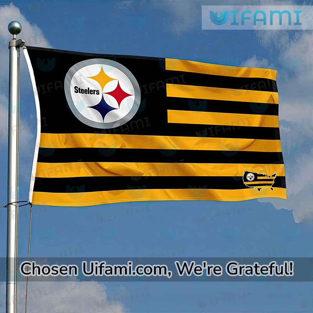 Pittsburgh Steelers House Flag Surprising USA Flag Gift