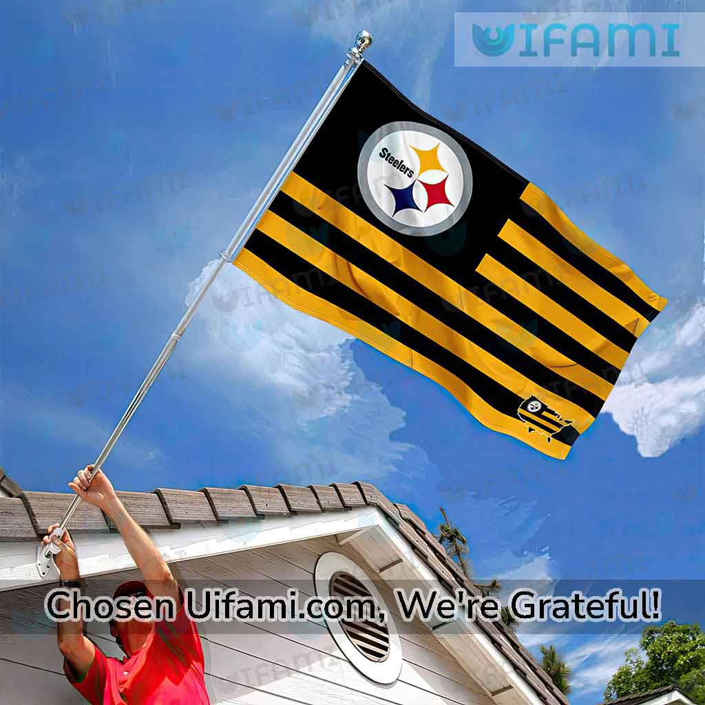 Pittsburgh Steelers House Flag Surprising USA Flag Gift