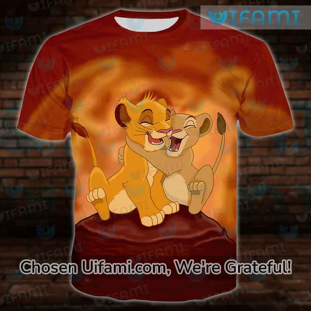 Plus Size Lion King Shirt 3D Unforgettable Gift - Personalized Gifts