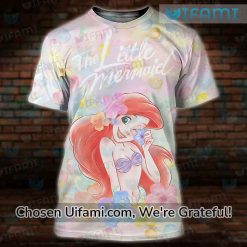 Plus Size Little Mermaid Shirt 3D Gorgeous Ariel Mermaid Gifts