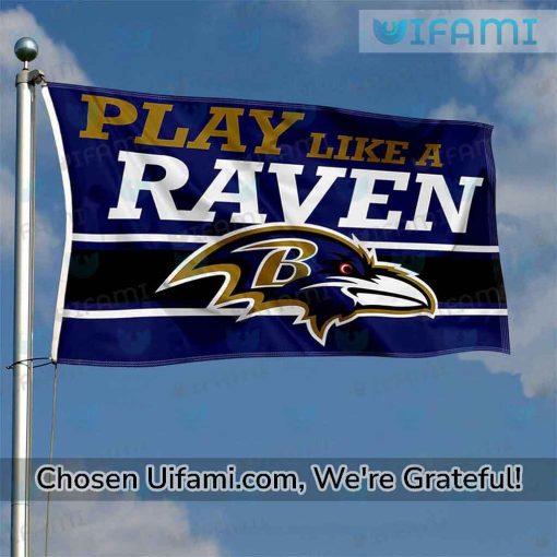 Ravens Flag Fascinating Play Like Baltimore Ravens Gift