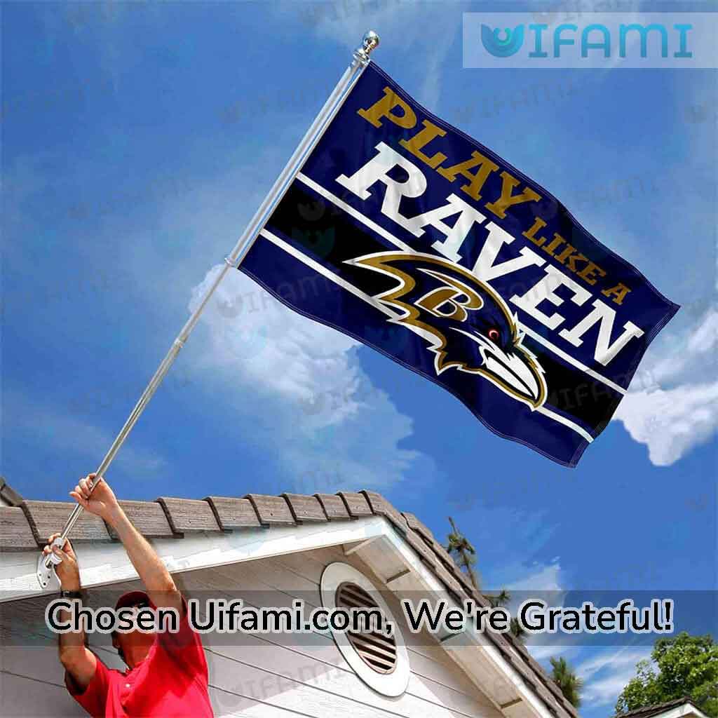 Ravens Flag Fascinating Play Like Baltimore Ravens Gift