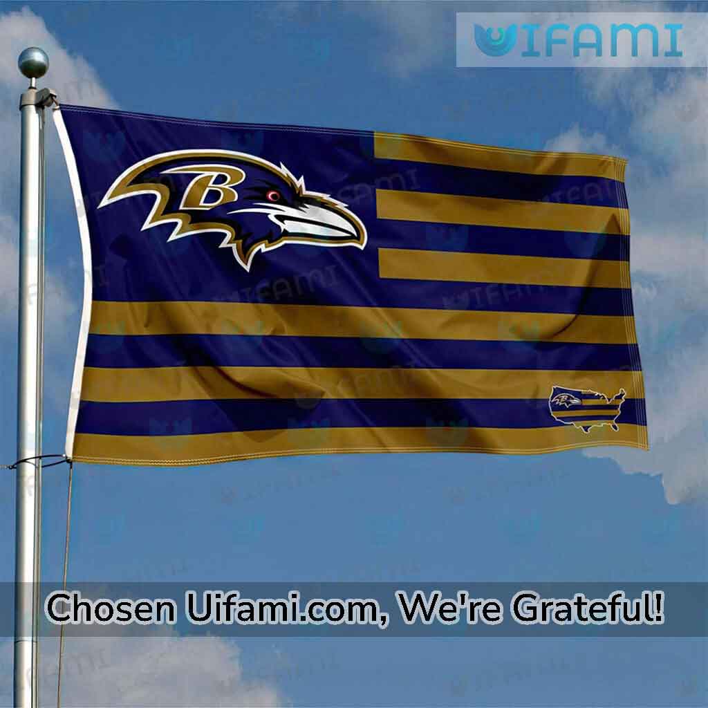 Ravens Outdoor Flag Surprising USA Flag Baltimore Ravens Gift ...