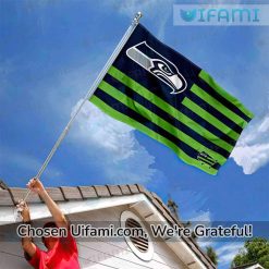 Seattle Seahawks Flag Football Stunning USA Flag Gift